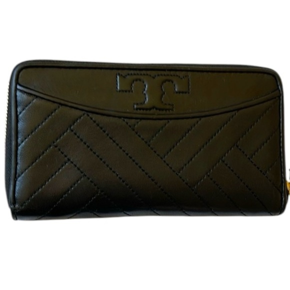 Tory Burch Alexa Zip continental wallet - Picture 1 of 8